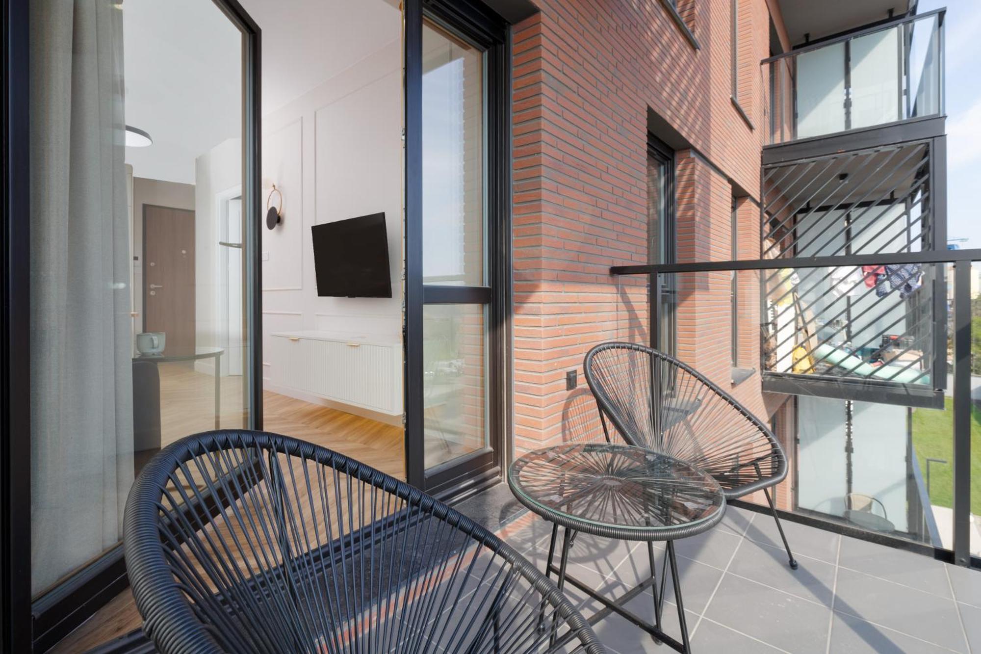 Sienna Grobla Apartment With View Of The Motlawa Terrace & Sauna, Gym By Noclegi Renters غدانسك المظهر الخارجي الصورة