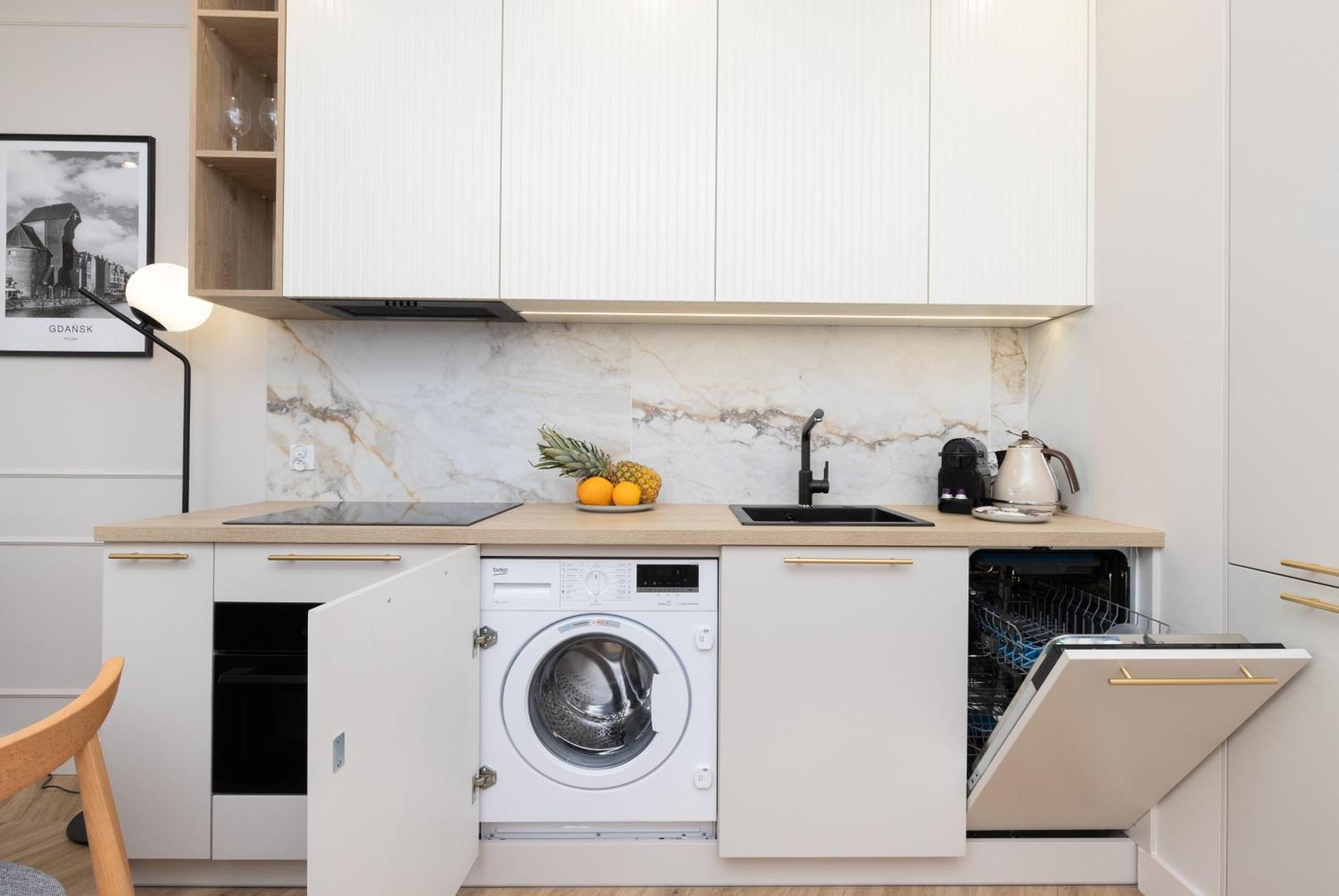 Sienna Grobla Apartment With View Of The Motlawa Terrace & Sauna, Gym By Noclegi Renters غدانسك المظهر الخارجي الصورة
